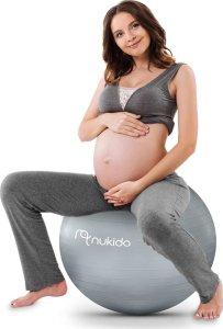 Triton Piłka ciążowa do aerobiku 65 cm NS-951 szara 12