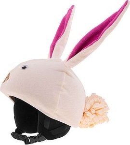 Collargo Nakładka na kask dziecięcy Collargo Zając 3
