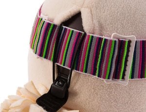 Collargo Nakładka na kask dziecięcy Collargo Zając 6