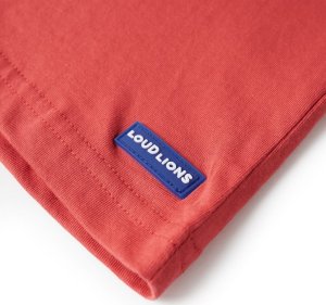 vidaXL Koszulka dziecięca z krótkimi rękawami, czerwona, 128 5