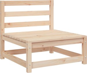vidaXL Sofy ogrodowe bez podłokietników, 3 szt., 70x70x67 cm, sosnowe 4