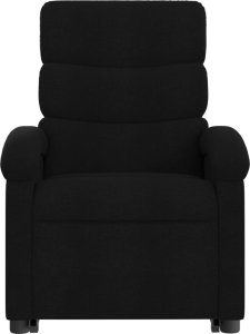 vidaXL Podnoszony fotel masujący, elektryczny, rozkładany, czarny 8