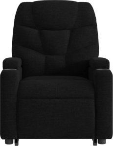 vidaXL Podnoszony fotel masujący, elektryczny, rozkładany, czarny 9