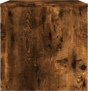 vidaXL vidaXL Szafka pod telewizor, przydymiony dąb, 80x40x40 cm 5