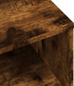 vidaXL vidaXL Szafka pod telewizor, przydymiony dąb, 80x40x40 cm 7