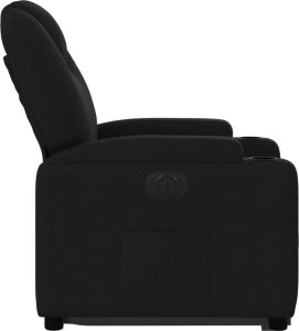 vidaXL Podnoszony fotel masujący, elektryczny, rozkładany, czarny 10