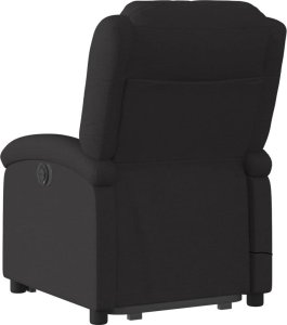 vidaXL Podnoszony fotel masujący, elektryczny, rozkładany, czarny 4