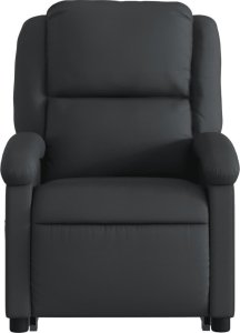 vidaXL Podnoszony fotel masujący, rozkładany, czarny 8
