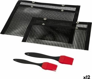 Aktive Przenośny grill Aktive Silikon Plastikowy 27 x 24,5 x 0,4 cm 1