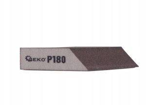 Geko Kostka ścierna skośna 125x90x25mm P180 (250) 4