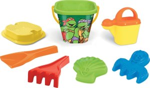 Wader NINJA TURTLES KOMPLET DO PIASKU 7 el.  WADER 81742 1