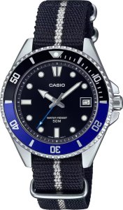 Zegarek Casio Zegarek marki Casio model MDV-10C kolor Czarny. Akcesoria męski. Sezon: Cały rok NoSize 1