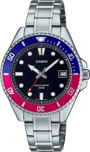 Zegarek Casio Zegarek marki Casio model MDV-10D kolor Szary. Akcesoria męski. Sezon: Cały rok NoSize 1