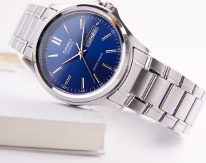 Zegarek Casio Zegarek marki Casio model MTP-1239D kolor Szary. Akcesoria męski. Sezon: Cały rok NoSize 6