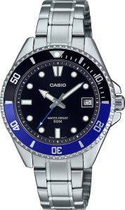 Zegarek Casio Zegarek marki Casio model MDV-10D kolor Szary. Akcesoria męski. Sezon: Cały rok NoSize 1