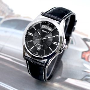 Zegarek Casio Zegarek marki Casio model MTP-1381L kolor Czarny. Akcesoria męski. Sezon: Cały rok NoSize 6