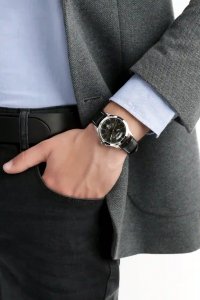 Zegarek Casio Zegarek marki Casio model MTP-1381L kolor Czarny. Akcesoria męski. Sezon: Cały rok NoSize 7