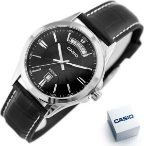 Zegarek Casio Zegarek marki Casio model MTP-1381L kolor Czarny. Akcesoria męski. Sezon: Cały rok NoSize 9