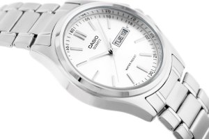 Zegarek Casio Zegarek marki Casio model MTP-1239D kolor Szary. Akcesoria męski. Sezon: Cały rok NoSize 3