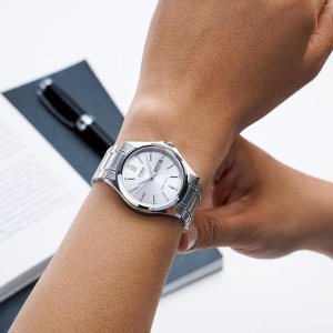 Zegarek Casio Zegarek marki Casio model MTP-1239D kolor Szary. Akcesoria męski. Sezon: Cały rok NoSize 6