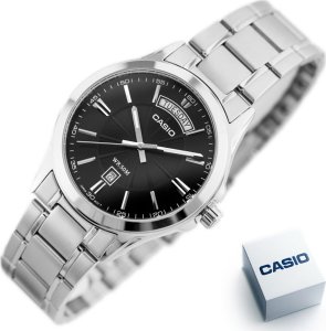 Zegarek Casio Zegarek marki Casio model MTP-1381D kolor Szary. Akcesoria męski. Sezon: Cały rok NoSize 10