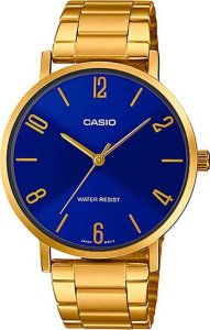 Zegarek Casio Zegarek marki Casio model MTP-VT01 kolor Zółty. Akcesoria męski. Sezon: Cały rok NoSize 1