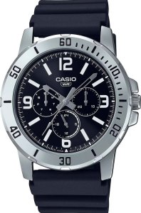 Zegarek Casio Zegarek marki Casio model MTP-VD300 kolor Czarny. Akcesoria męski. Sezon: Cały rok NoSize 1