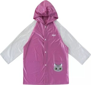 Bejo Dziecięca peleryna płaszcz przeciwdeszczowy Bejo Cozy Raincoat Kids różowa rozmiar 110-116cm 1