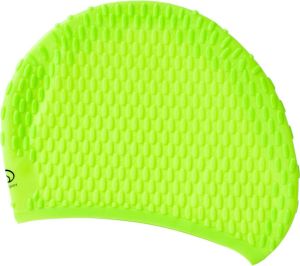 SMJ sport Czepek pływacki NW25 zielony fluorescencyjny 1