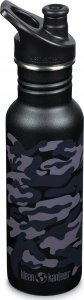 Klean Kanteen Kanteen Classic Narrow (Sport Cap), 532ml/18oz, Black Camo 1