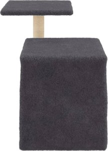 vidaXL Drapak dla kota ze słupkami sizalowymi, ciemnoszary, 50,5 cm 5