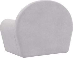 vidaXL Kanapa dla dziecka, jasnoszara, miękki plusz 5