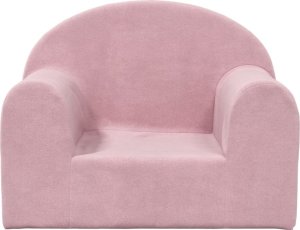vidaXL Kanapa dla dziecka, różowa, miękki plusz 3