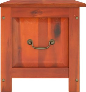 vidaXL Skrzynia z pokrywą, brązowa, lite drewno akacjowe 5