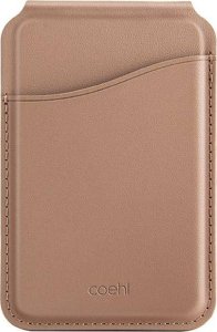 Podstawka Uniq UNIQ Coehl Esme magnetyczny portfel z lusterkiem i podpórką beżowy/dusty nude 6