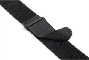 Velcro VELCRO Regulowany pasek na ramię z zapięciem na rzep, bardzo szeroki, rzep 50 mm x 92 cm x 1 Czarny 1