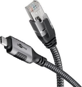 Kabel USB Goobay Kabel Ethernet USB-C do RJ45, 3 m 1