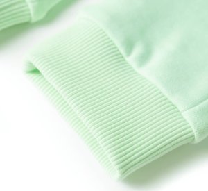 vidaXL Dziecięce spodnie dresowe, jasnozielone, 140 6