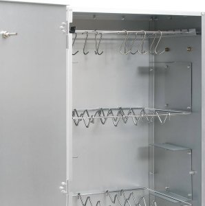 vidaXL Wędzarnia z generatorem zimnego dymu, stal galwanizowana 7