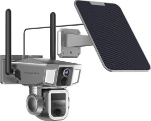 Kamera IP Medialove Kamera Medialove MS3 Combo 4G Wifi + Panel Solarny 2