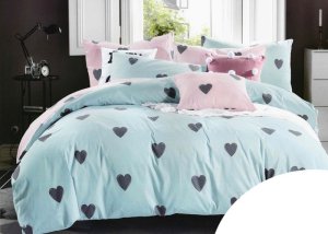 LOZKOHOLICY.PL Sp.z o.o. Sp. K. Pościel 140 x 200 2cz Satyna Bawełniana nr A1257 3