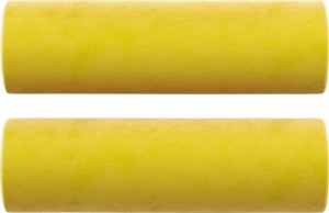 vidaXL 3-osobowa sofa z poduszkami, żółta, 180 cm, aksamit 5