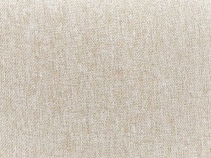 Beliani Puf lniany ⌀ 45 cm beżowy WISHEK 5