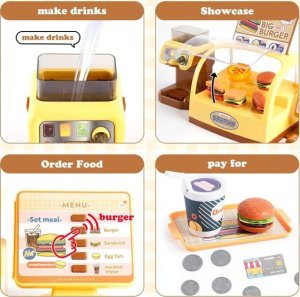 Woopie Sklep Restauracja Fast Food Mini Burger Shop "Big Burger" 4
