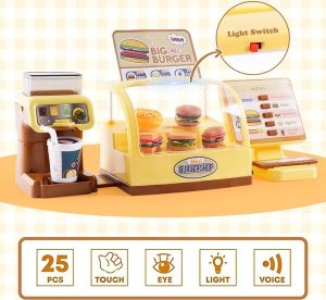Woopie Sklep Restauracja Fast Food Mini Burger Shop "Big Burger" 5