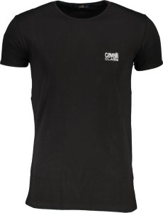 Cavalli Class T-SHIRT MĘSKI Z KRÓTKIM RĘKAWEM KLASY CAVALLI, SZARY L 1