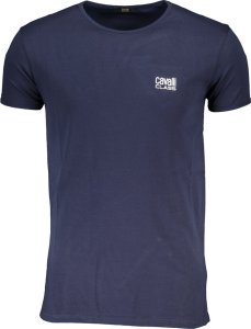 Cavalli Class T-SHIRT MĘSKI Z KRÓTKIM RĘKAWEM KLASY CAVALLI, SZARY XL 1