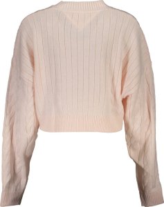 Tommy Hilfiger RÓŻOWY SWETER DAMSKI TOMMY HILFIGER S 2