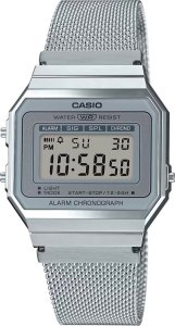 Zegarek Casio Zegarek marki Casio model A700WM kolor Szary. Akcesoria Dla obu płci. Sezon: Cały rok NoSize 1