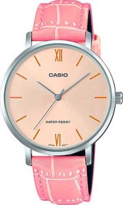 Zegarek Casio Zegarek marki Casio model LTP-VT01L kolor Różowy. Akcesoria damski. Sezon: Cały rok NoSize 1